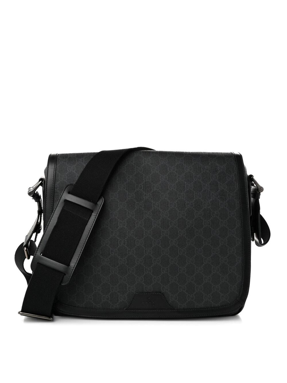 Gucci Gg Supreme Flap Messenger Bag #322809G62B